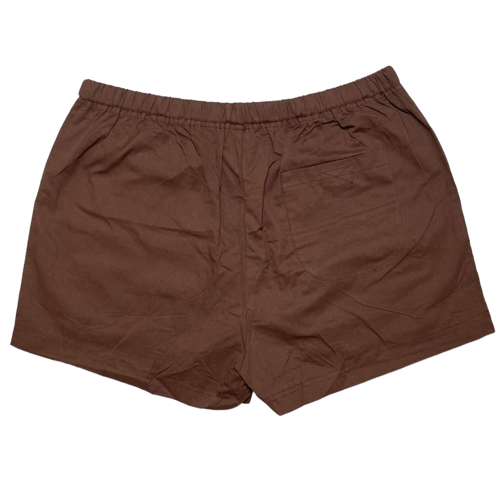MerakiTay Mocha Brown Cargo Shorts
